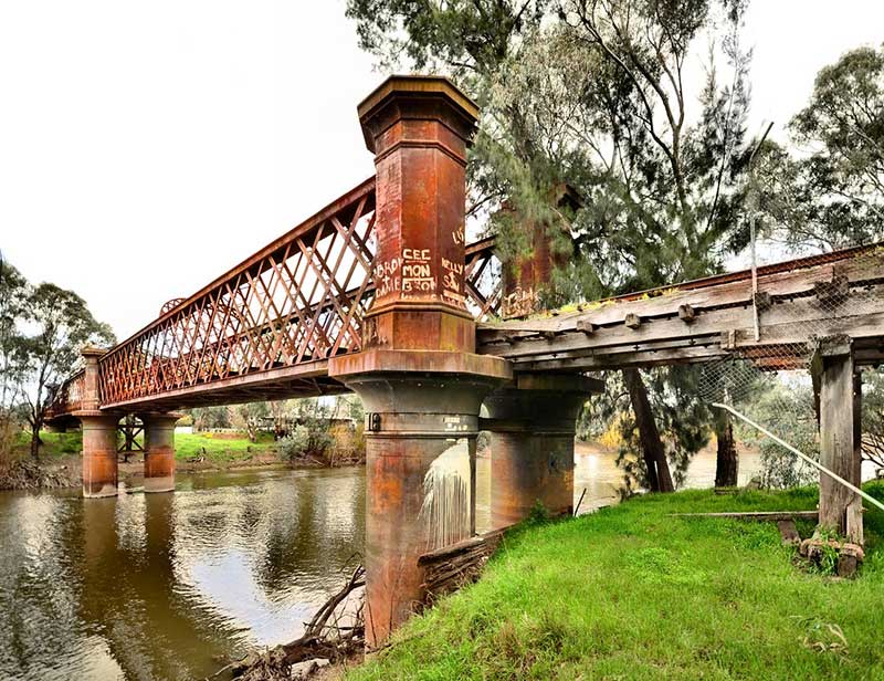 Murrumbidgee River Railway Bridge, Narrandera, NSW