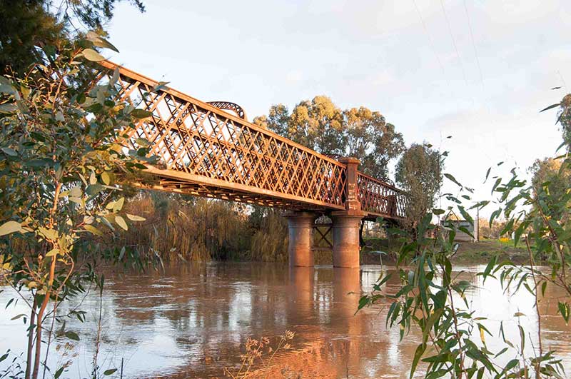 Murrumbidgee River Railway Bridge, Narrandera, NSW