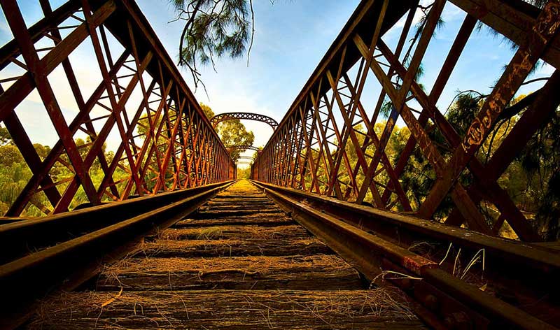 Murrumbidgee River Railway Bridge, Narrandera, NSW