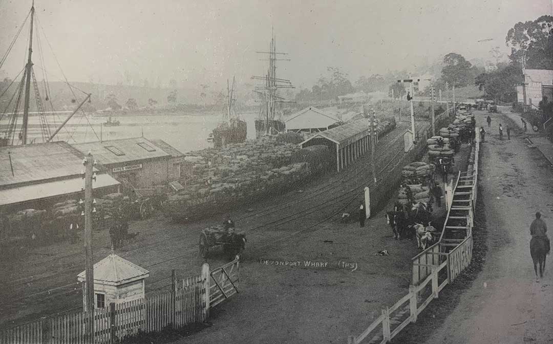 Devonport Wharf, 1902