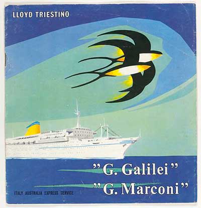 lloyd triestino poster